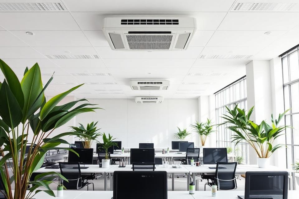 Vergaderzalen en bureaus — airco-installatie in Gent
